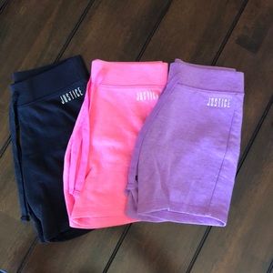 Girls Size 8 Justice shorts